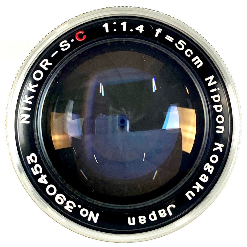 ニコン Nikon SP＋NIKKOR-S (.C) 50mm F1.4 5cm ブラック Sマウント フィルム レンジファインダーカメラ 【中古】