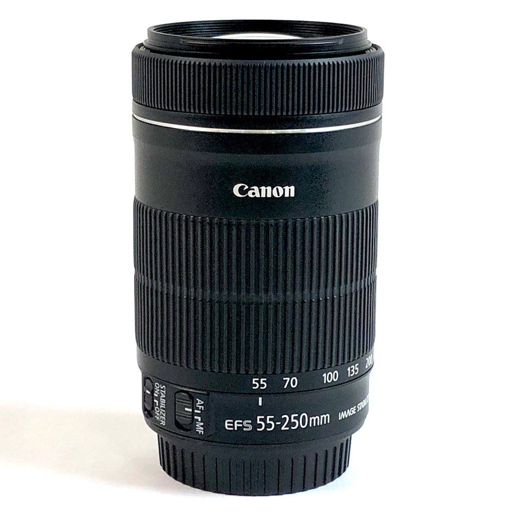 キヤノン Canon EF-S 55-250mm F4-5.6 IS STM 一眼カメラ用レンズ（オートフォーカス） 【中古】