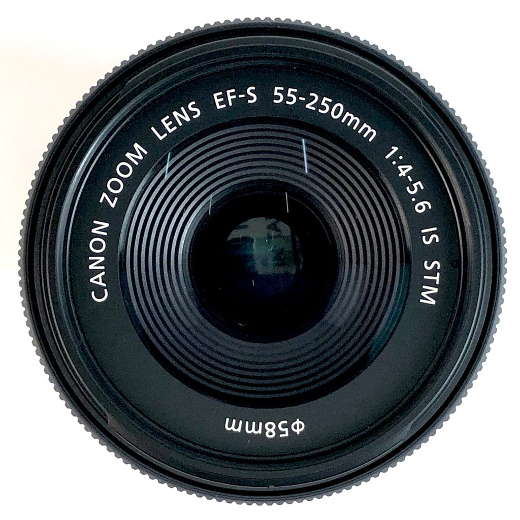 キヤノン Canon EF-S 55-250mm F4-5.6 IS STM 一眼カメラ用レンズ（オートフォーカス） 【中古】