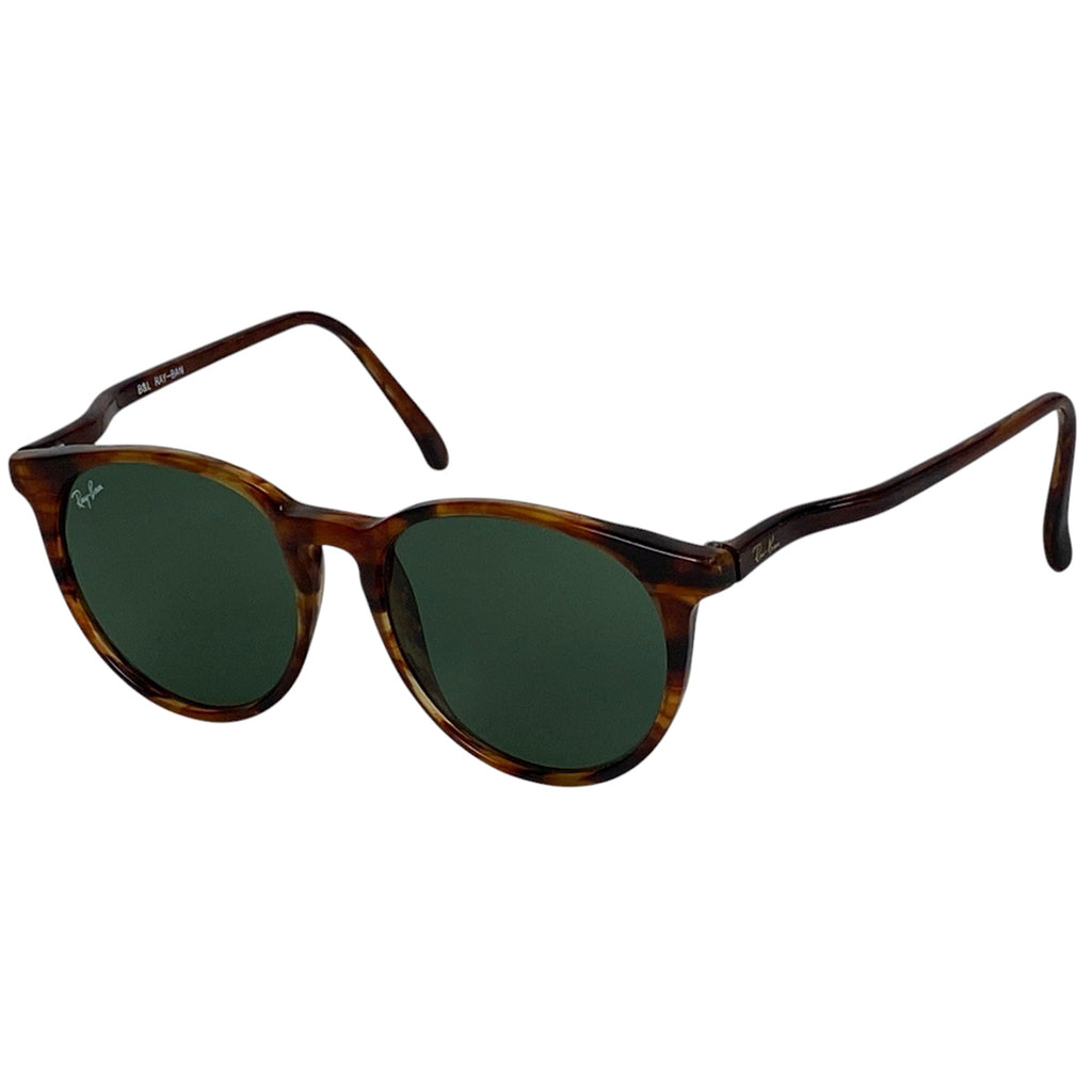 【最終値引き】 レイバン デミ柄 サングラス B&L ボシュロム製 ボストン サングラス プラスチック ブラウン レディース 【中古】 brbag