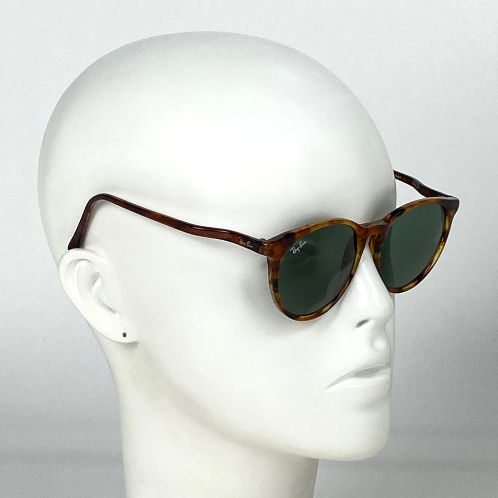 【最終値引き】 レイバン デミ柄 サングラス B&L ボシュロム製 ボストン サングラス プラスチック ブラウン レディース 【中古】 brbag