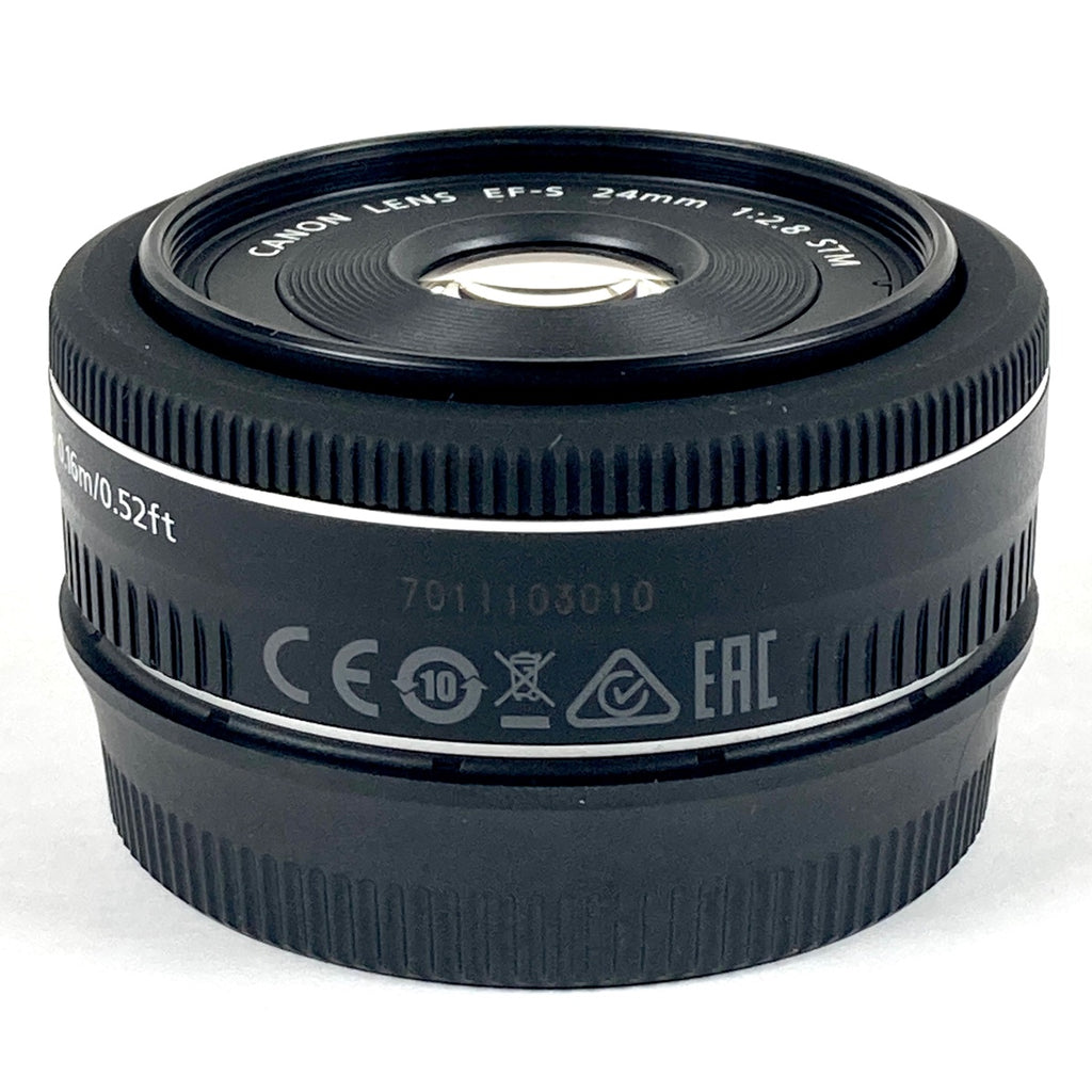 キヤノン Canon EF-S 24mm F2.8 STM 一眼カメラ用レンズ（オートフォーカス） 【中古】