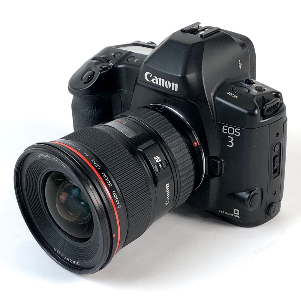 キヤノン Canon EOS-3 + EF 17-35mm F2.8L USM ［ジャンク品］ フィルム オートフォーカス 一眼レフカメラ 【中古】