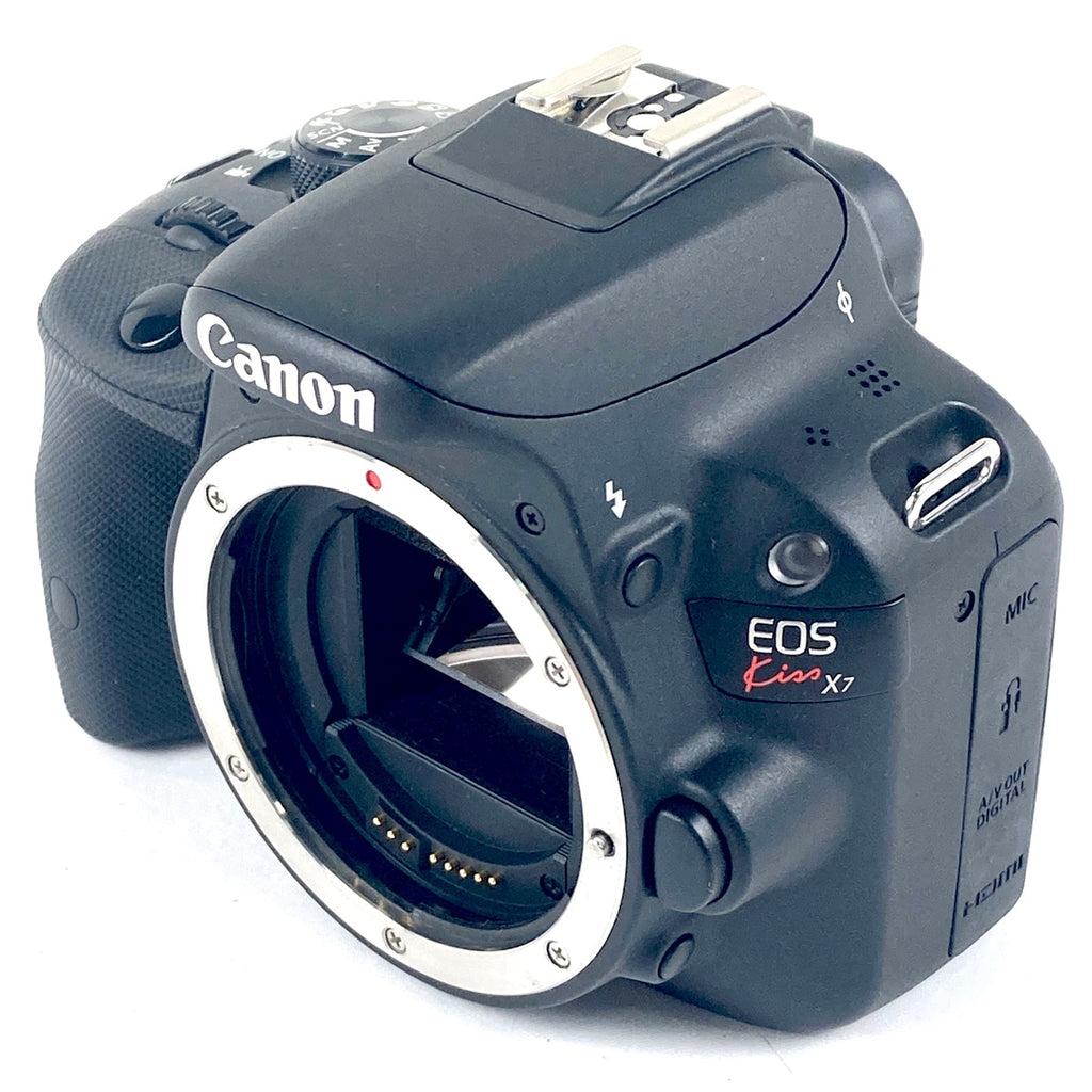 キヤノン Canon EOS Kiss X7 + EF-S 55-250mm F4-5.6 IS II デジタル 一眼レフカメラ 【中古】