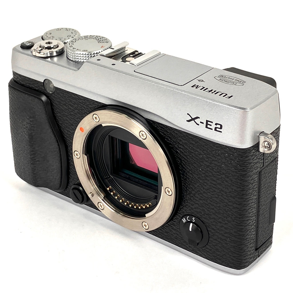 富士フイルム FUJIFILM X-E2 ボディ シルバー デジタル ミラーレス 一眼カメラ 【中古】