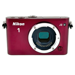 ニコン Nikon 1 J3 ボディ レッド デジタル ミラーレス 一眼カメラ 【中古】