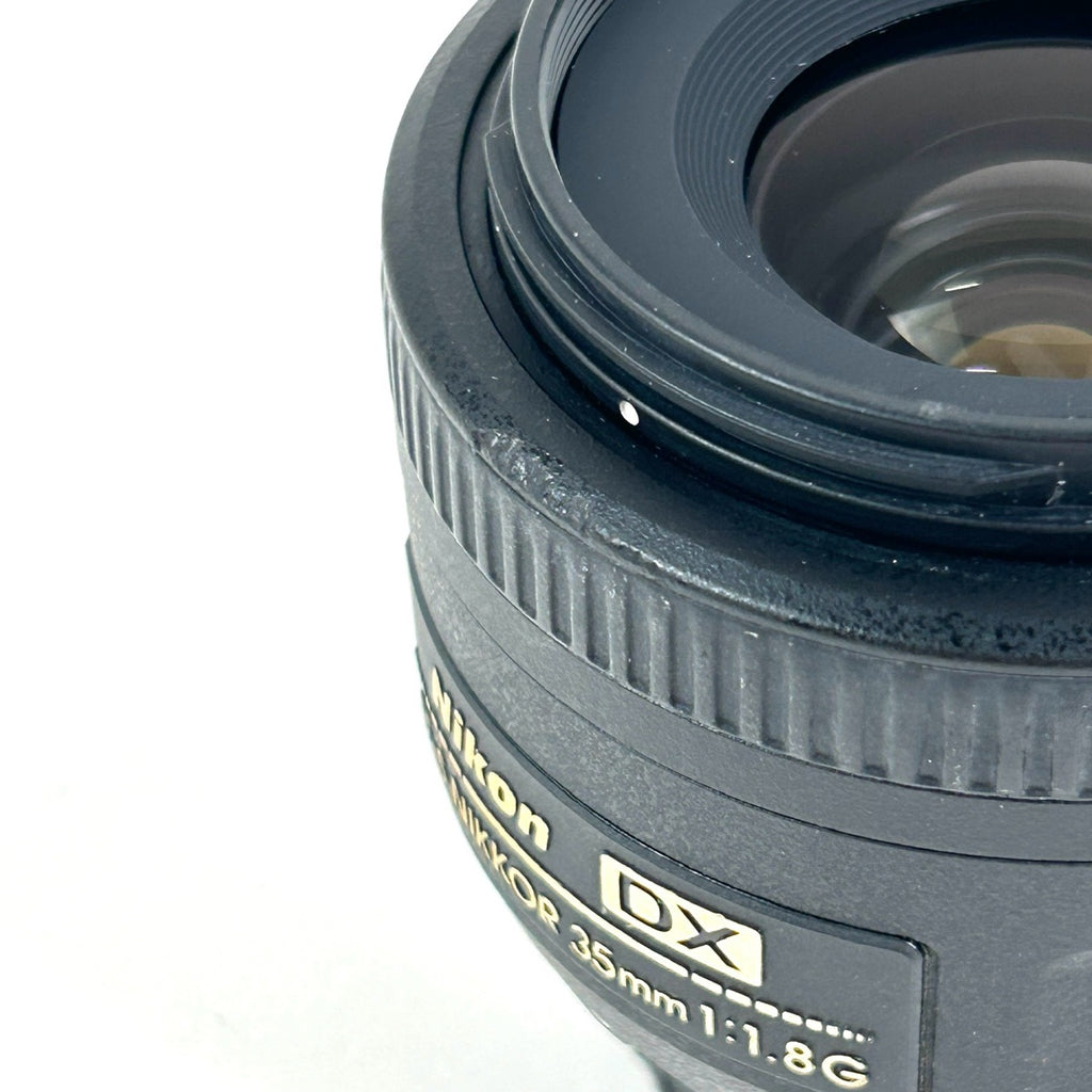 ニコン Nikon AF-S DX NIKKOR 35mm F1.8G 一眼カメラ用レンズ（オートフォーカス） 【中古】