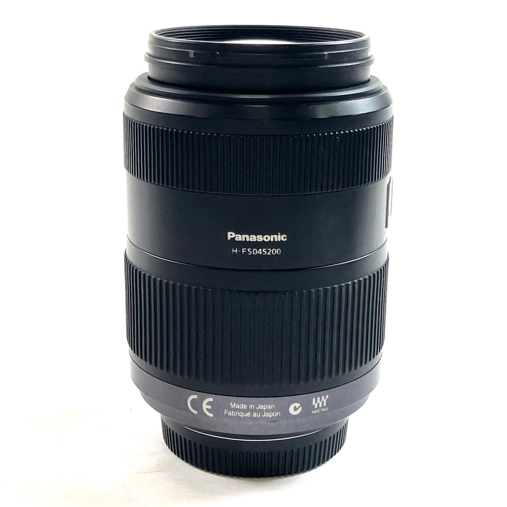 パナソニック Panasonic LUMIX G VARIO 45-200mm F4.0-F5.6 MEGA O.I.S. 一眼カメラ用レンズ（オートフォーカス） 【中古】