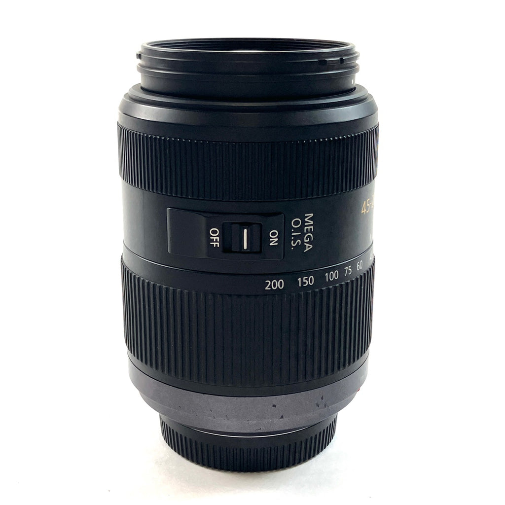 パナソニック Panasonic LUMIX G VARIO 45-200mm F4.0-F5.6 MEGA O.I.S. 一眼カメラ用レンズ（オートフォーカス） 【中古】