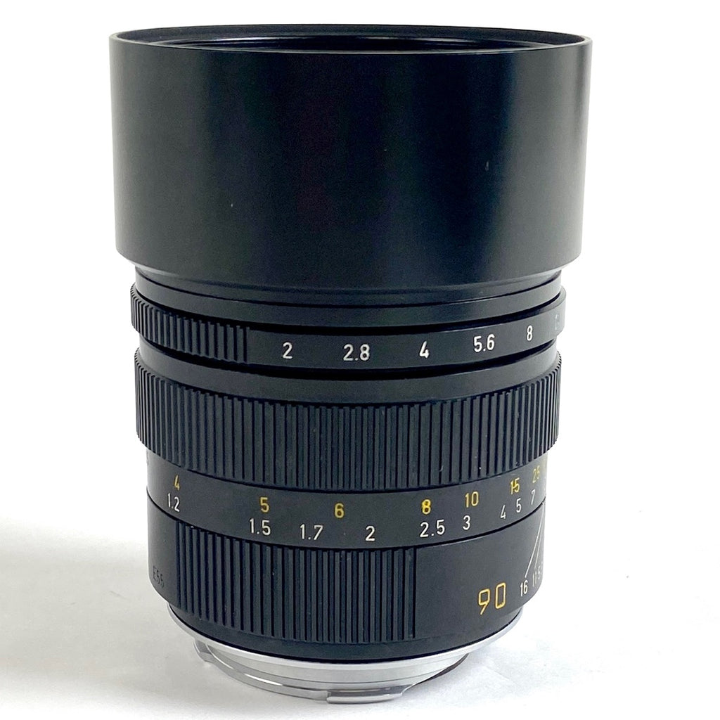 ライカ LEICA SUMMICRON-M 90mm F2 ズミクロン ブラック レンジファインダーカメラ用レンズ 【中古】