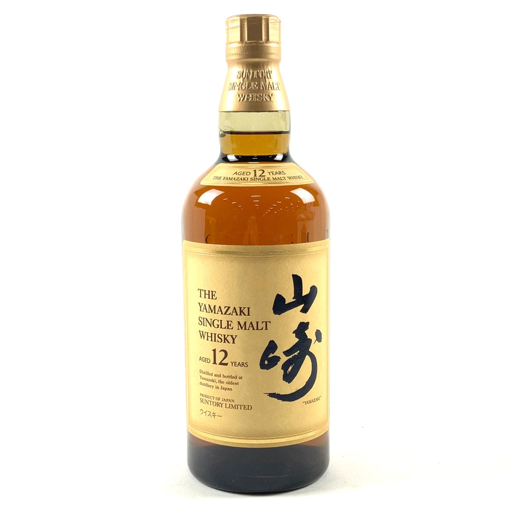 【東京都内限定お届け】 サントリー SUNTORY 山崎 12年 シングルモルト 700ml 国産ウイスキー 【古酒】liqbb