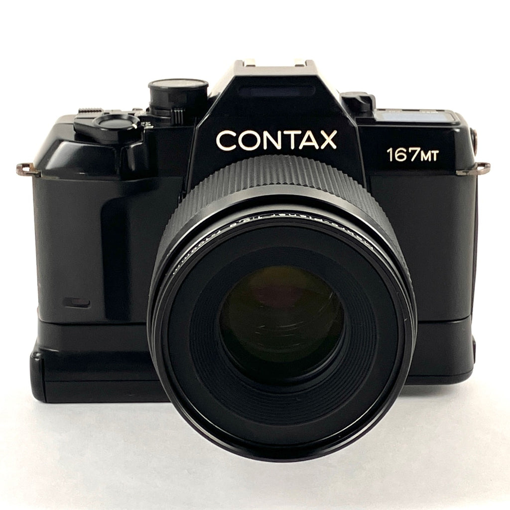 コンタックス CONTAX 167MT＋Makro-Planar T* 100mm F2.8 AE フィルム マニュアルフォーカス 一眼レフカメラ 【中古】