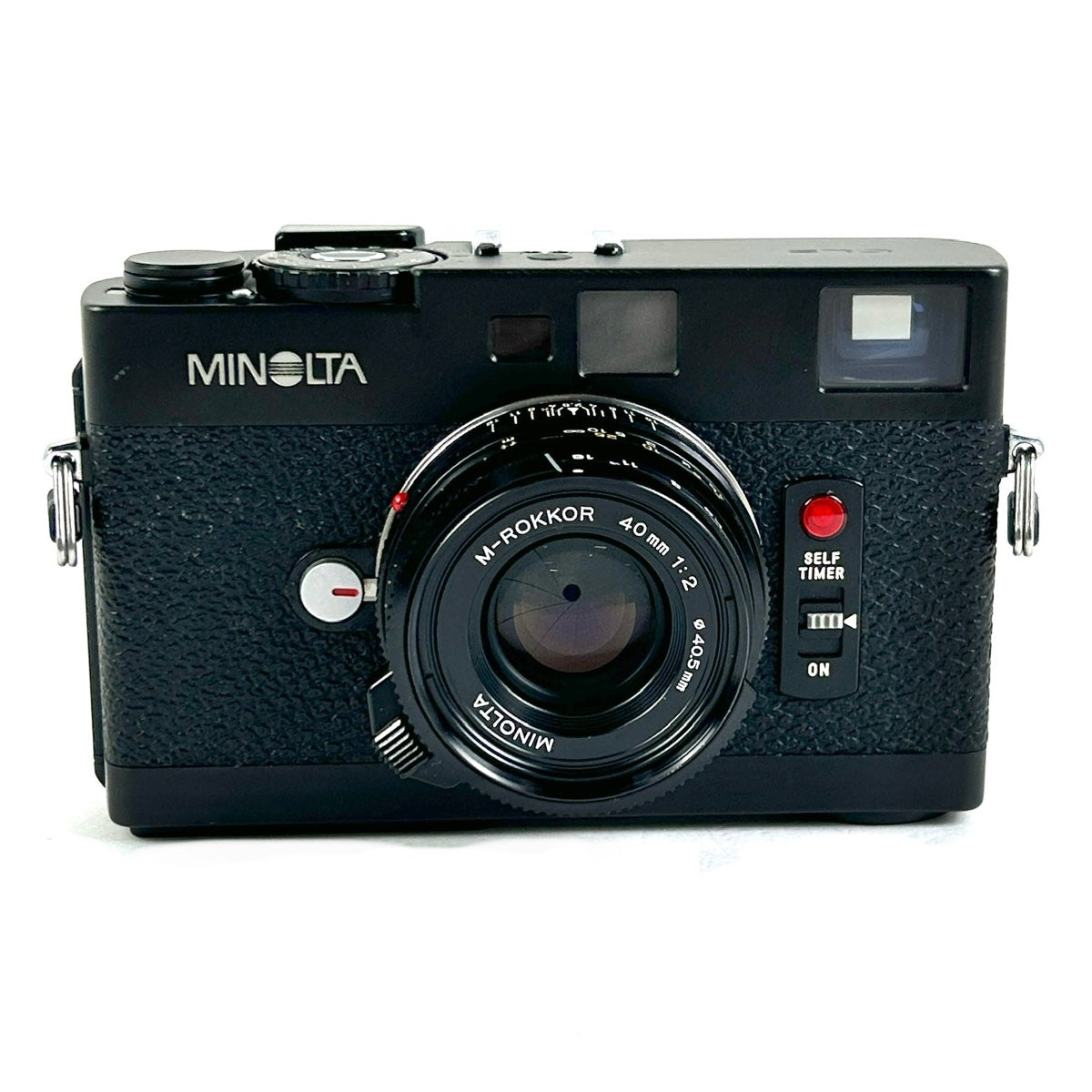 ミノルタ MINOLTA CLE＋M-ROKKOR 40mm F2 Mマウント (CLE用) フィルム レンジファインダーカメラ 【中古】