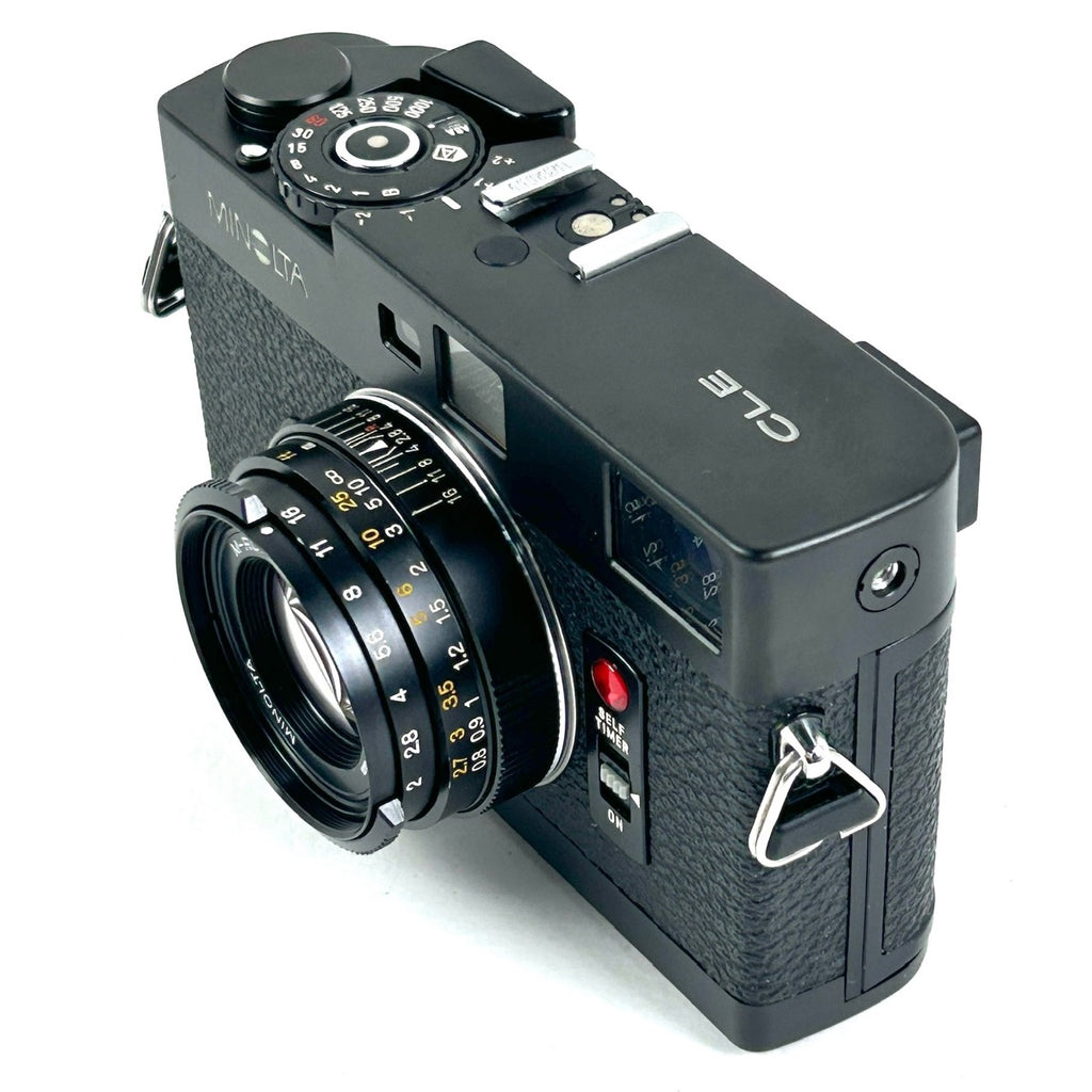 ミノルタ MINOLTA CLE＋M-ROKKOR 40mm F2 Mマウント (CLE用) フィルム レンジファインダーカメラ 【中古】