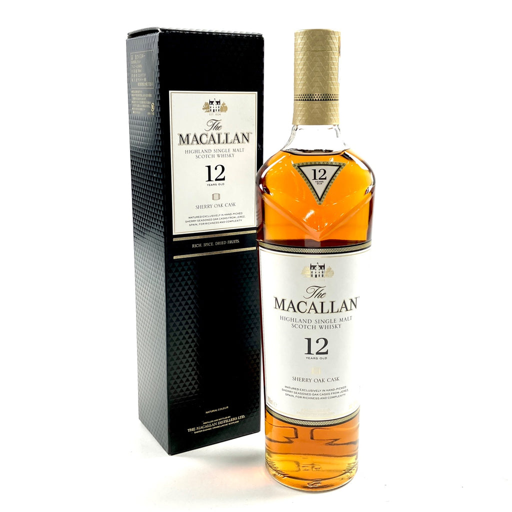 マッカラン MACALLAN 12年 シェリーオークカスク 700ml スコッチウイスキー シングルモルト 【古酒】