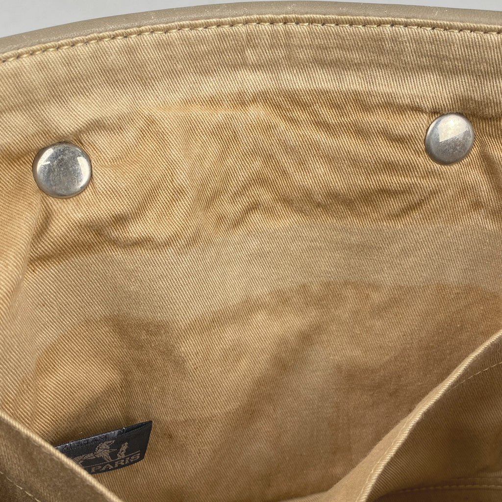 エルメス カバ チェンナイ PM ハンドバッグ トートバッグ キャンバス イエロー レディース 【中古】 brbag