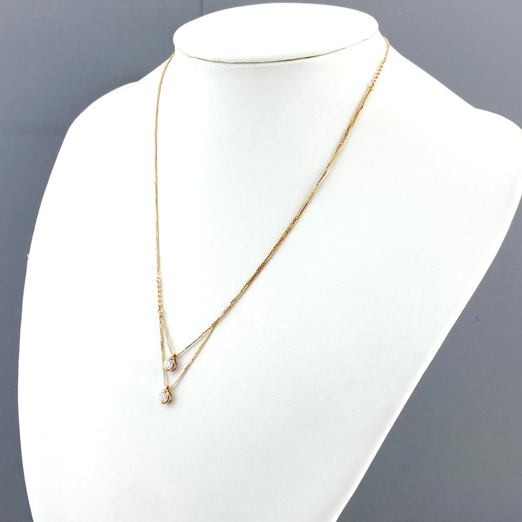 メレダイヤ デザインネックレス PG ピンクゴールド ペンダント ネックレス K18 ダイヤモンド レディース 【中古】nbjwl