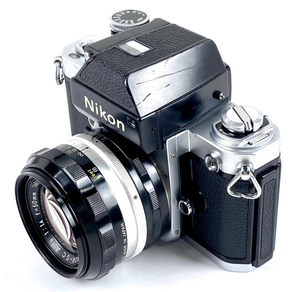 ニコン Nikon F2 フォトミック+NIKKOR-S.C Auto 50mm F1.4［ジャンク品］ フィルム マニュアルフォーカス 一眼レフカメラ 【中古】