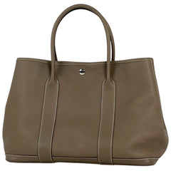 エルメス ガーデンパーティ PM ハンドバッグ トートバッグ ネゴンダ エトゥーブ □Q レディース 【中古】brbag