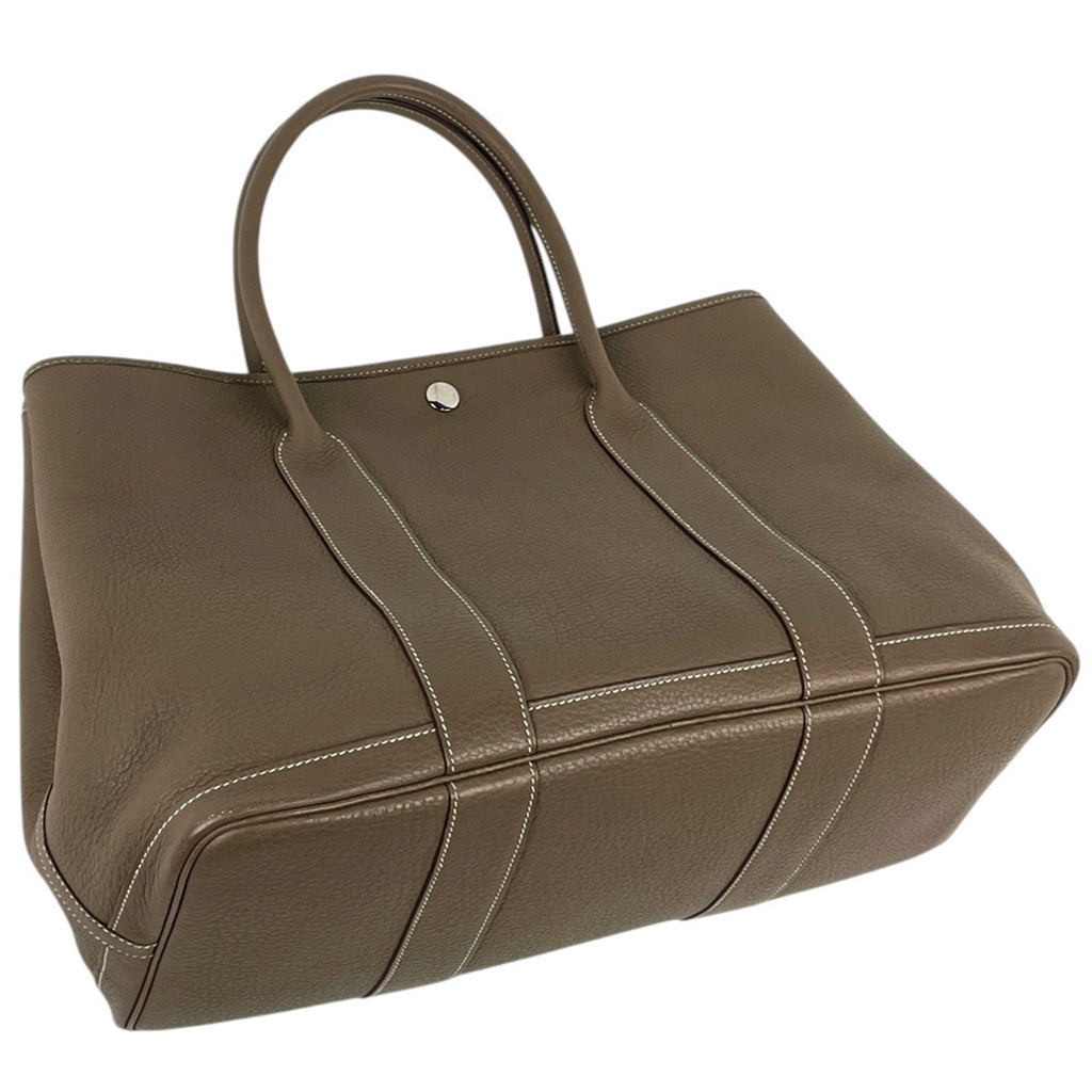 エルメス ガーデンパーティ PM ハンドバッグ トートバッグ ネゴンダ エトゥーブ □Q レディース 【中古】brbag