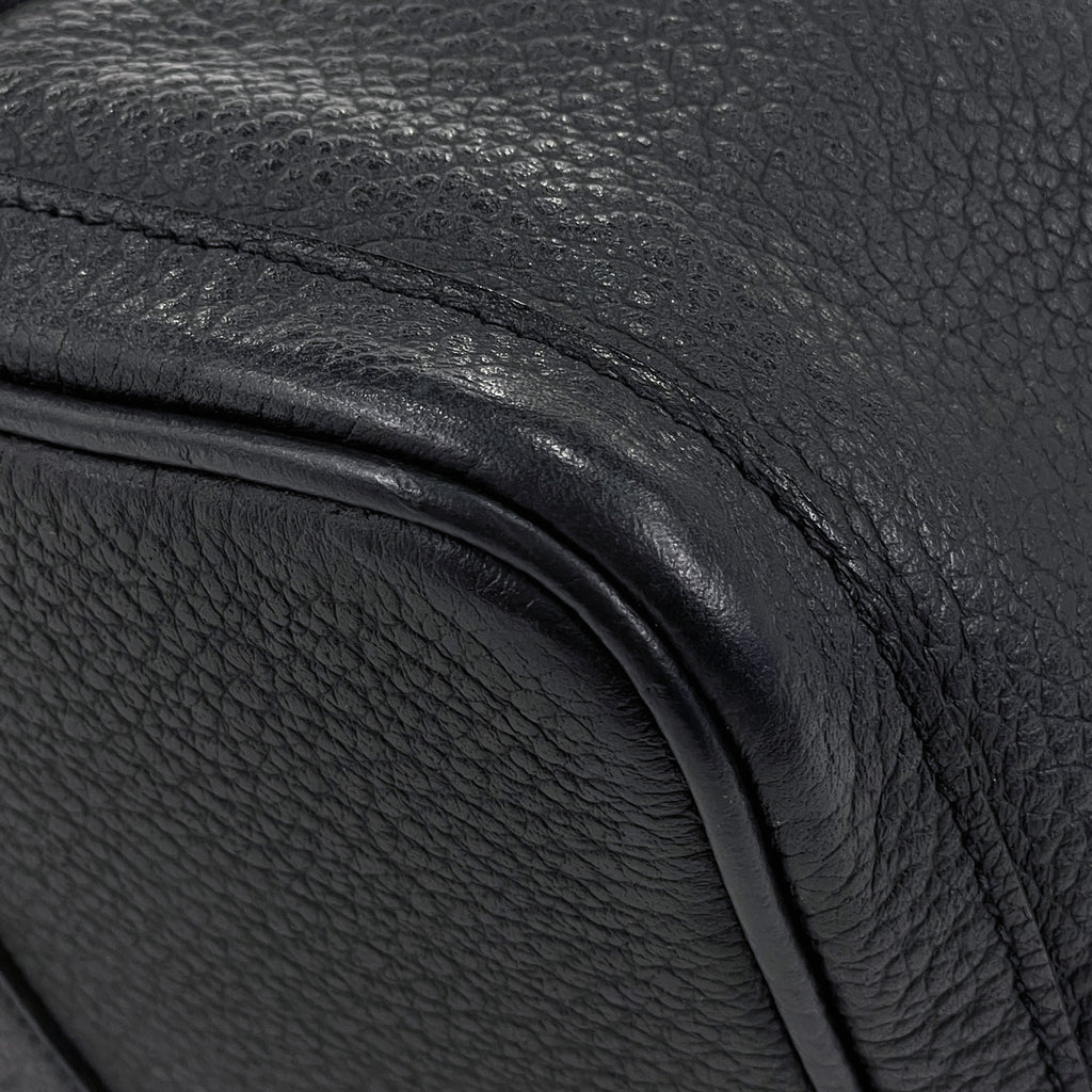 エルメス ガーデンパーティ PM ハンドバッグ グレー ブラック トートバッグ ネゴンダ □R レディース 【中古】brbag