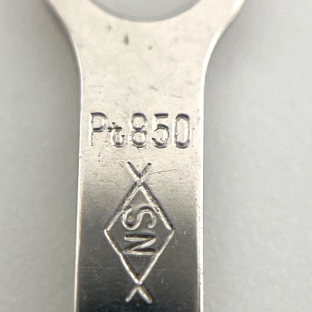メレダイヤ デザインネックレス プラチナ ペンダント ネックレス Pt850 ダイヤモンド レディース 【中古】nbjwl