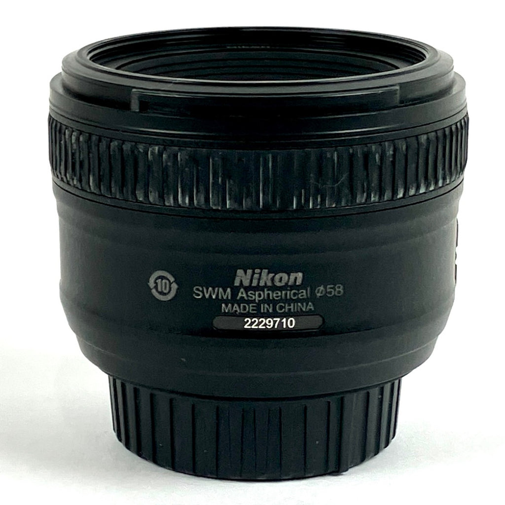 ニコン Nikon AF-S NIKKOR 50mm F1.8G 一眼カメラ用レンズ（オートフォーカス） 【中古】