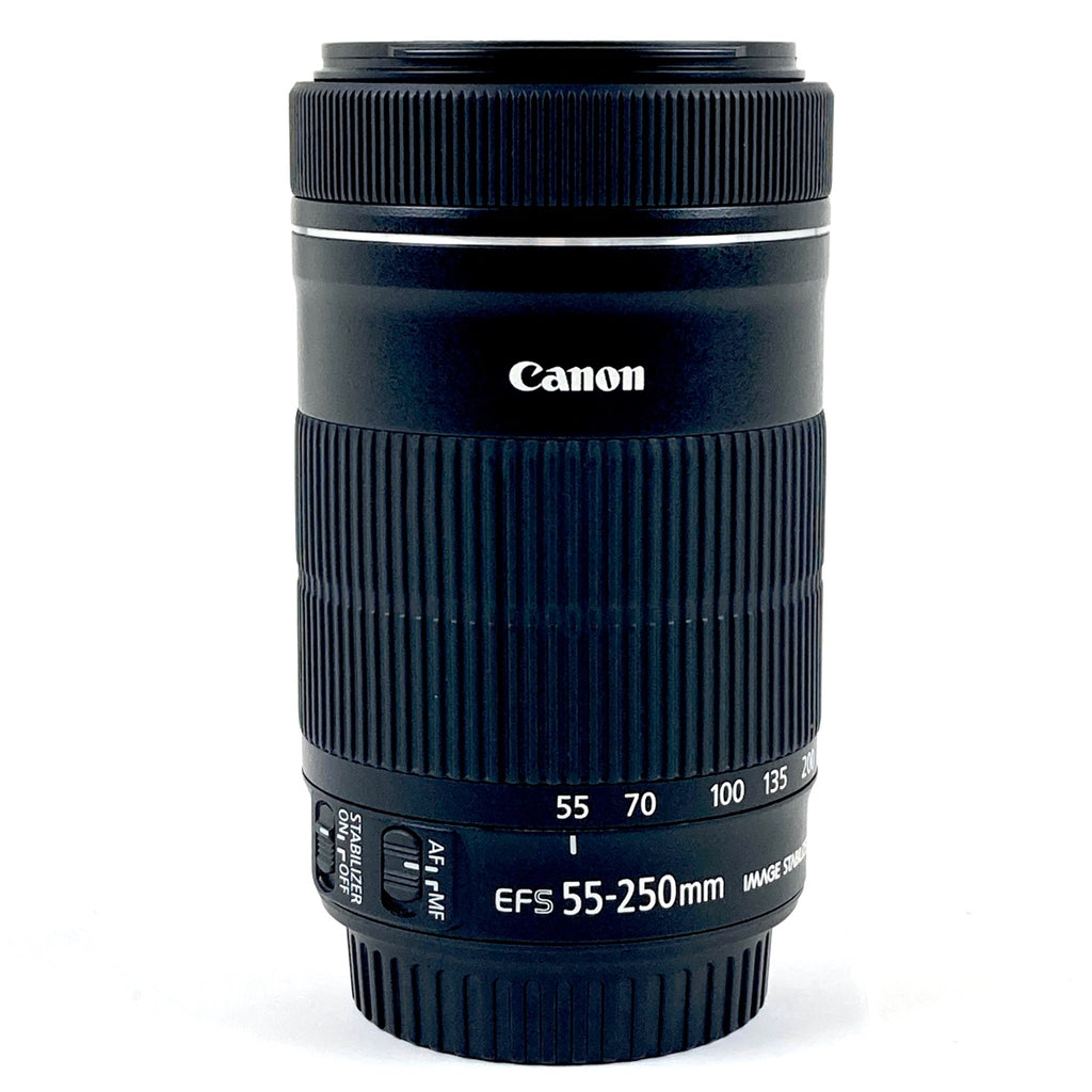 キヤノン Canon EF-S 55-250mm F4-5.6 IS STM 一眼カメラ用レンズ（オートフォーカス） 【中古】