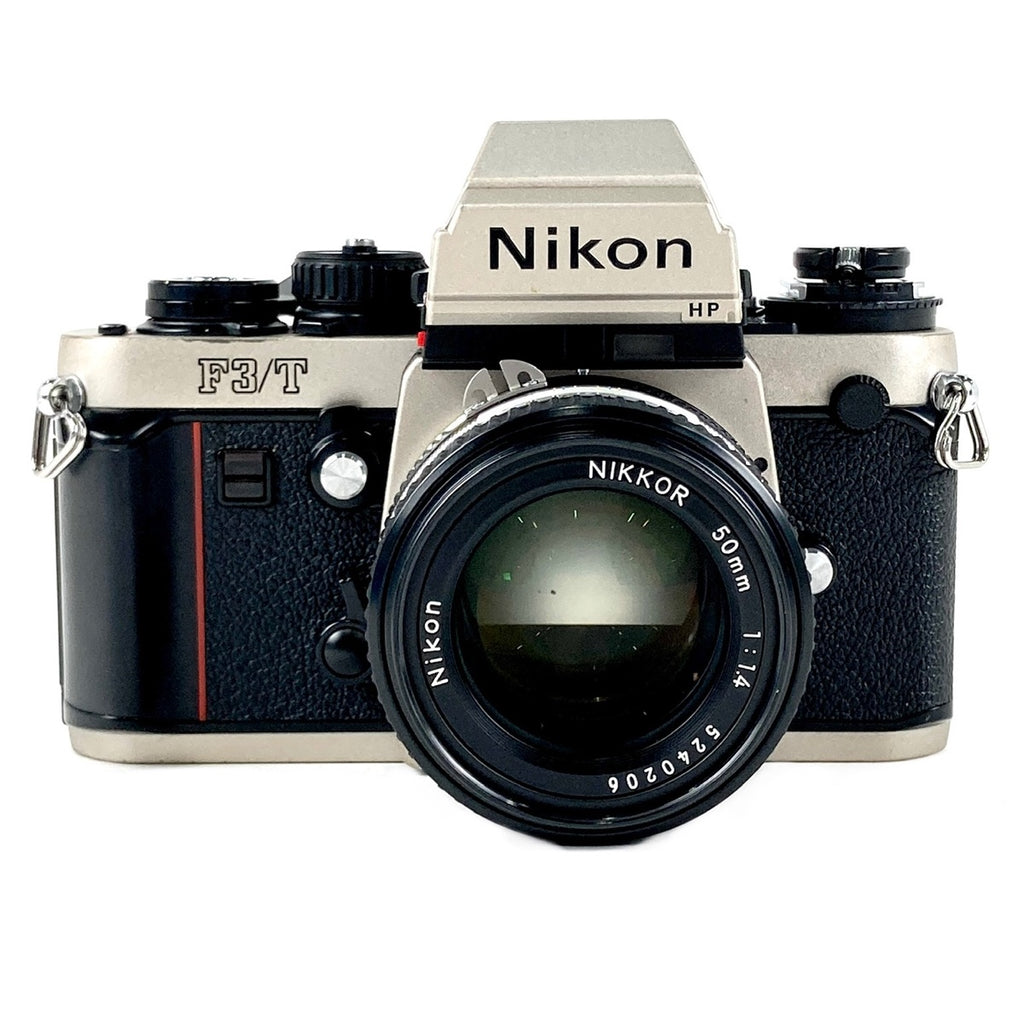 ニコン Nikon F3/T チタン シルバー ＋ Ai-S NIKKOR 50mm F1.4 フィルム マニュアルフォーカス 一眼レフカメラ 【中古】