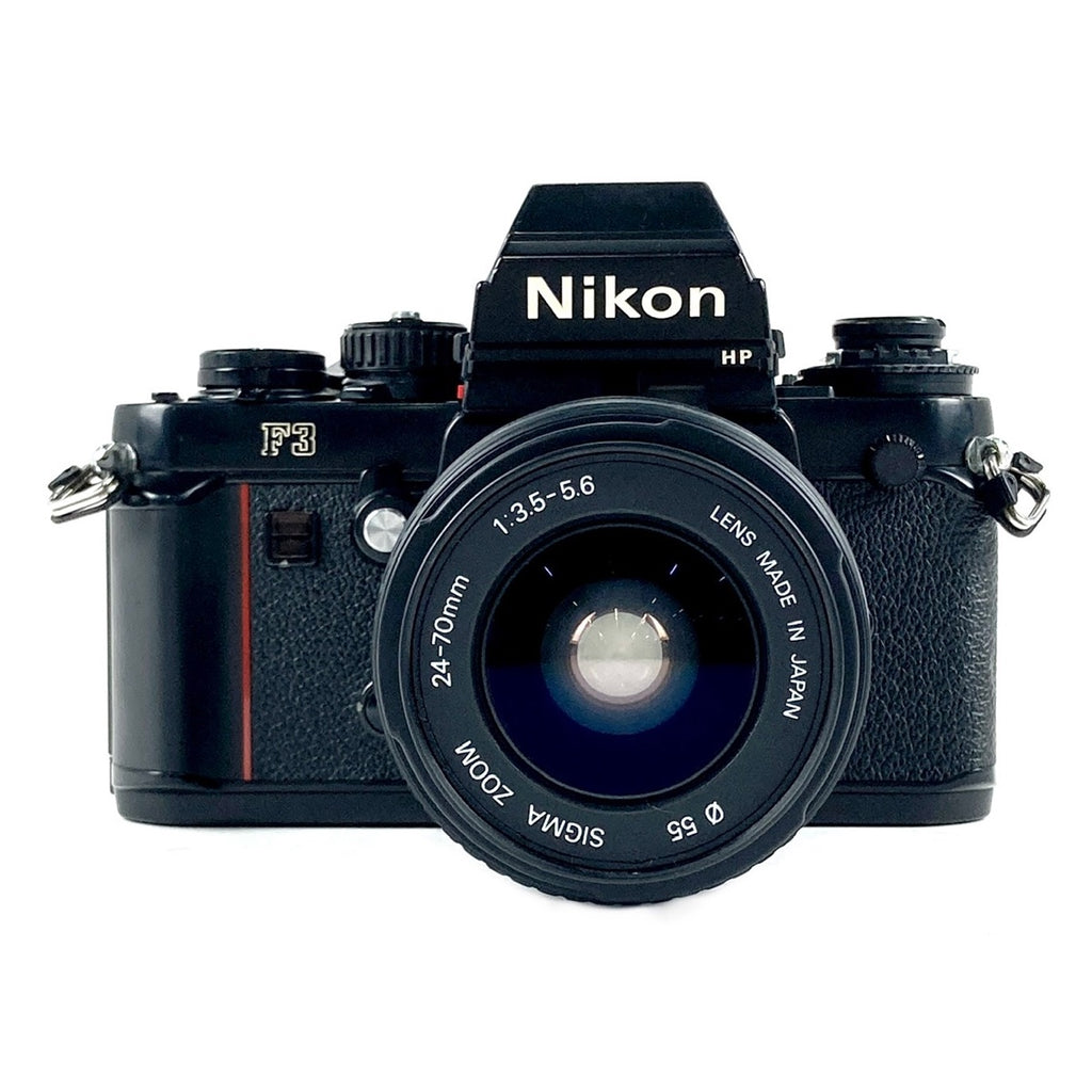 ニコン Nikon F3 HP ＋ 24-70mm F3.5-5.6D フィルム マニュアルフォーカス 一眼レフカメラ 【中古】