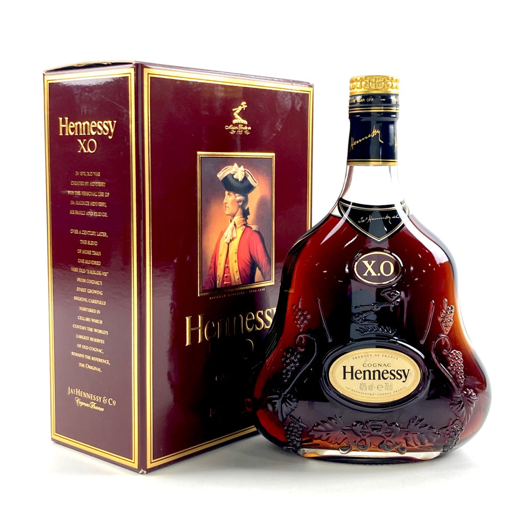 ヘネシー Hennessy XO 金キャップ クリアボトル 700ml ブランデー コニャック 【古酒】