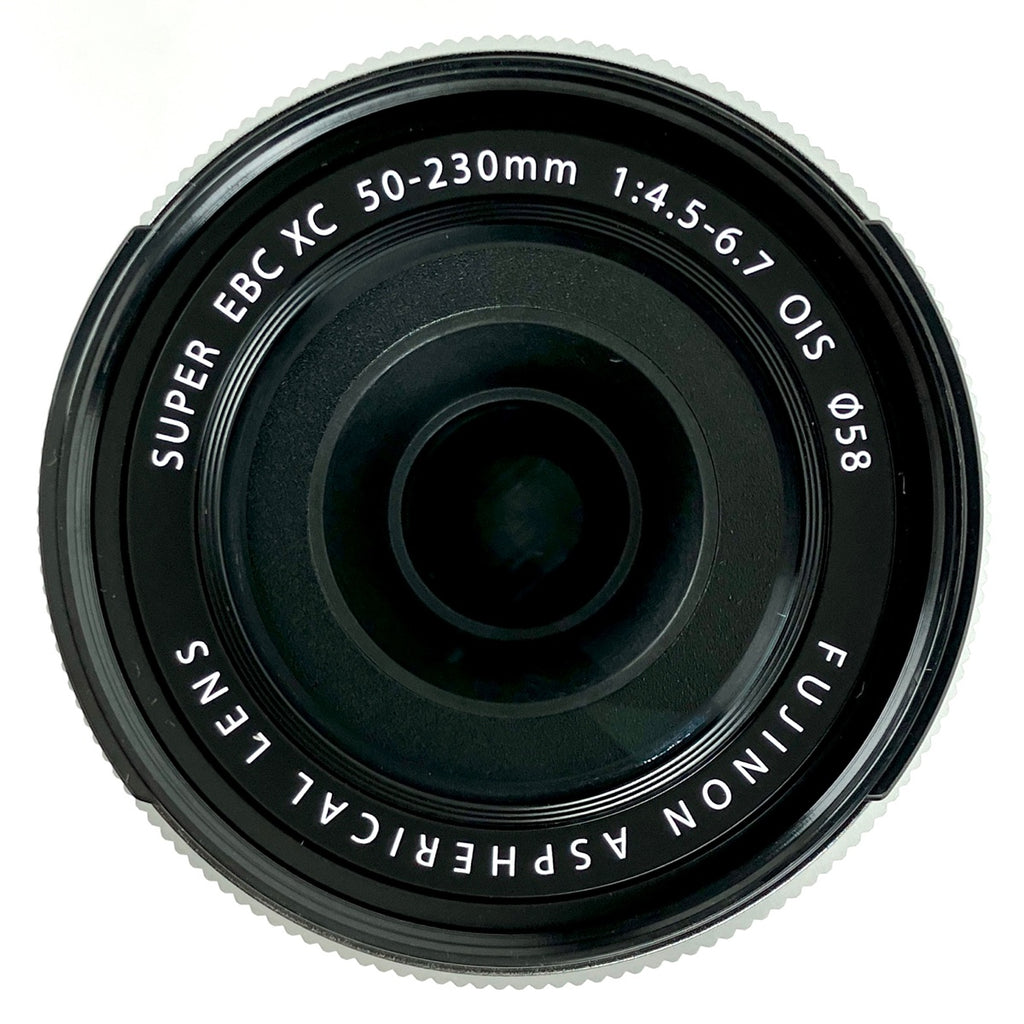 富士フイルム FUJIFILM XC 50-230mm F4.5-6.7 OIS シルバー 一眼カメラ用レンズ（オートフォーカス） 【中古】