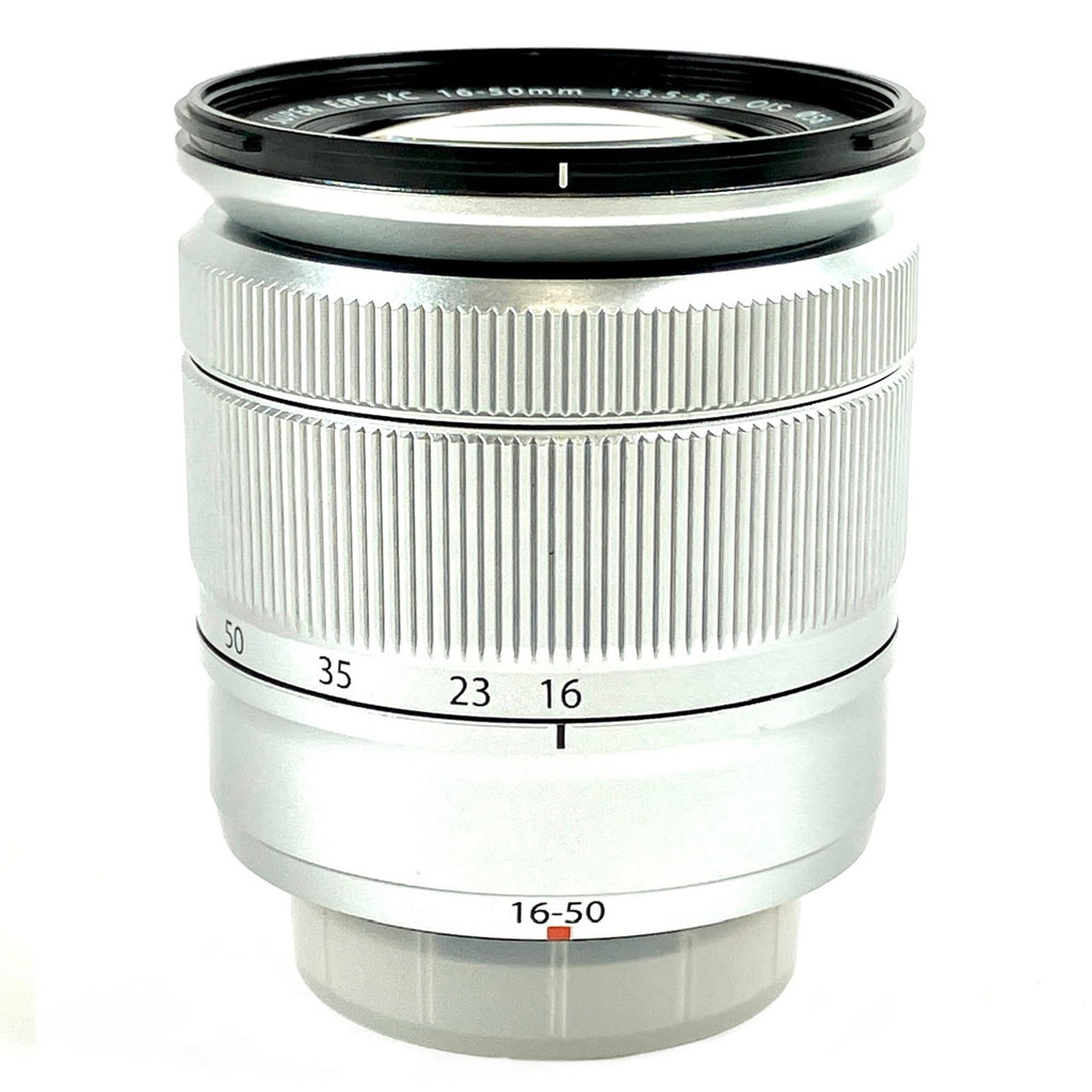 富士フイルム FUJIFILM XC 16-50mm F3.5-5.6 OIS シルバー 一眼カメラ用レンズ（オートフォーカス） 【中古】