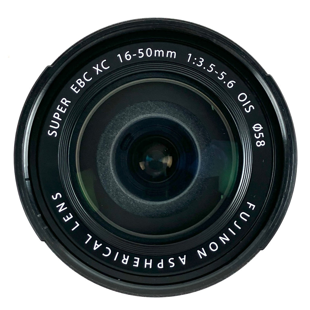 富士フイルム FUJIFILM XC 16-50mm F3.5-5.6 OIS シルバー 一眼カメラ用レンズ（オートフォーカス） 【中古】