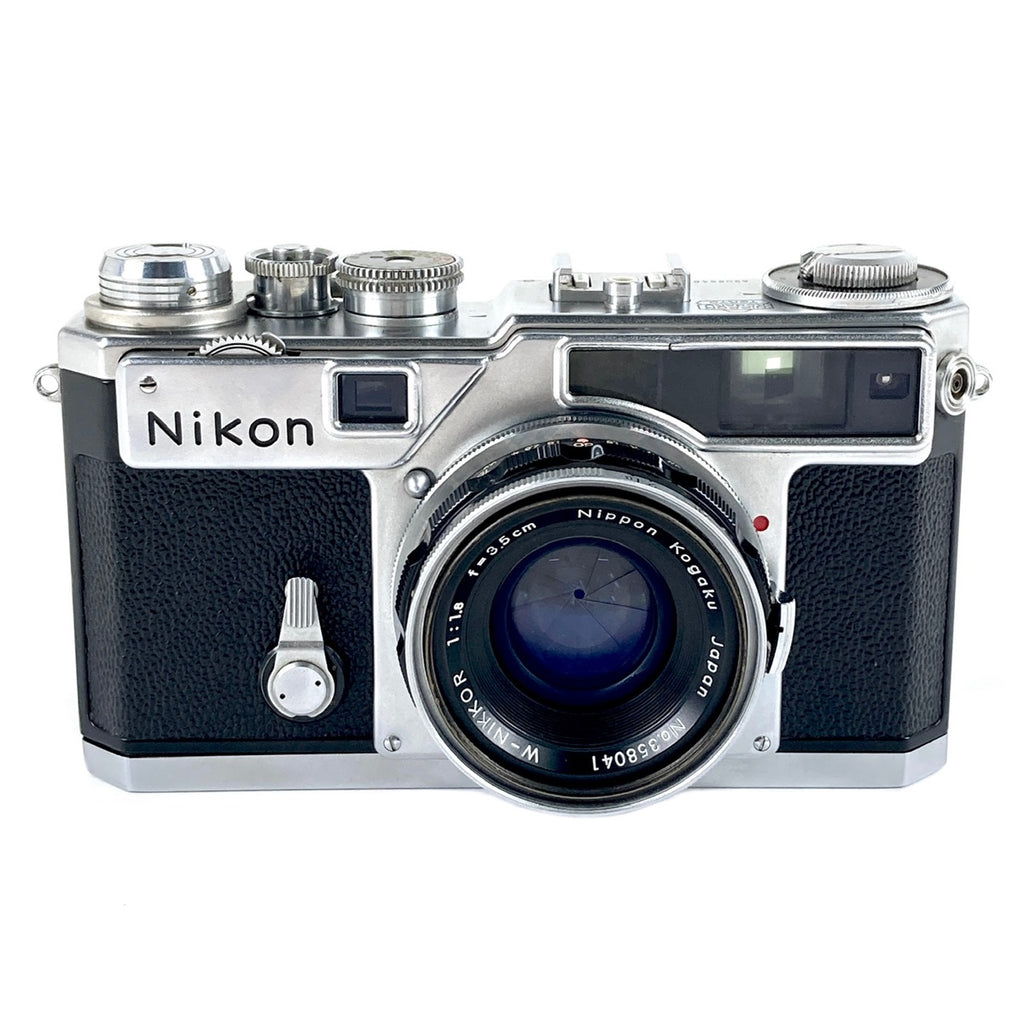 ニコン Nikon SP + W-NIKKOR (.C) 35mm F1.8 3.5cm Sマウント フィルム レンジファインダーカメラ 【中古】