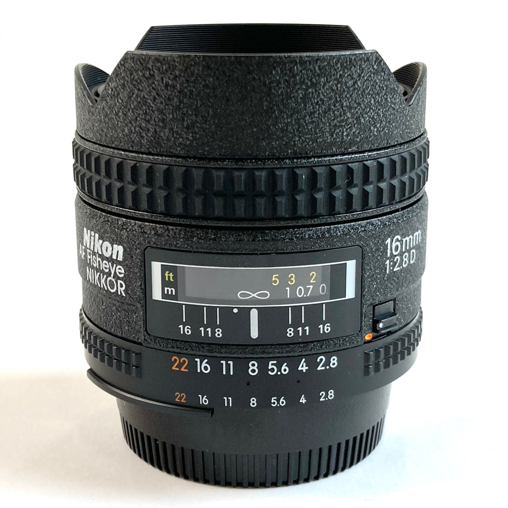 ニコン Nikon AF Fisheye-NIKKOR 16mm F2.8D 一眼カメラ用レンズ（オートフォーカス） 【中古】