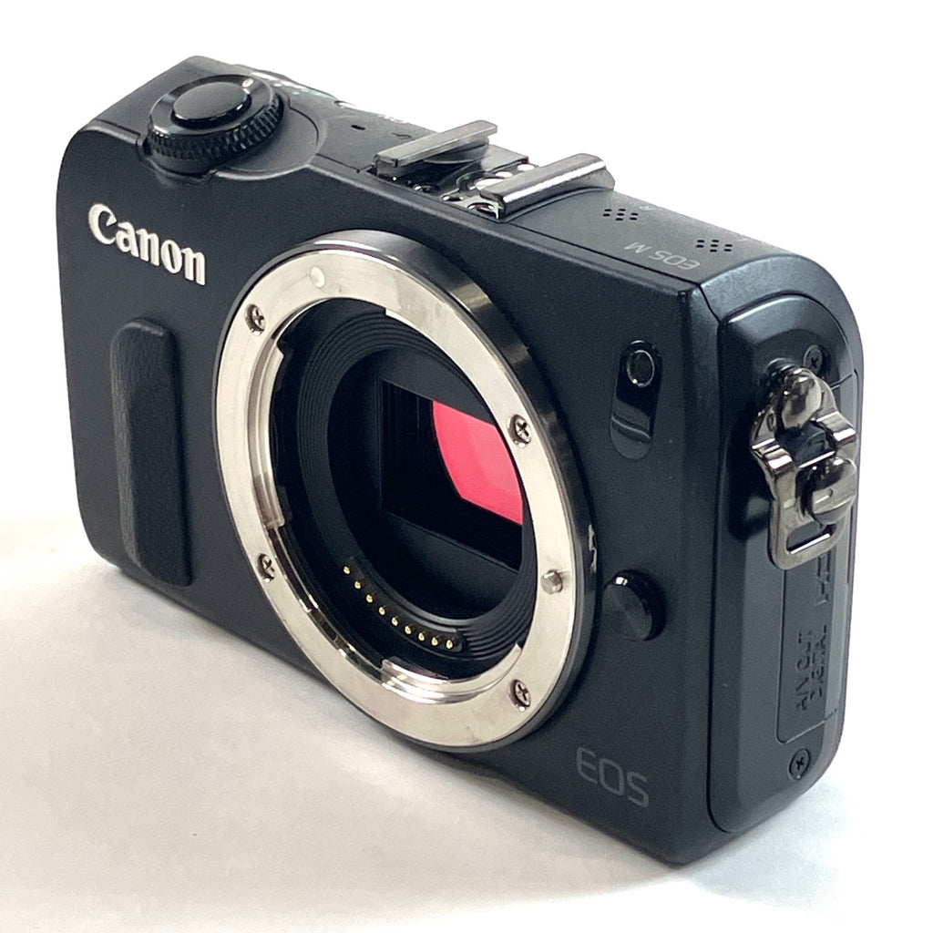 キヤノン Canon EOS Kiss M ボディ ブラック+EF-M 22mm F2 STM ブラック デジタル ミラーレス 一眼カメラ 【中古】