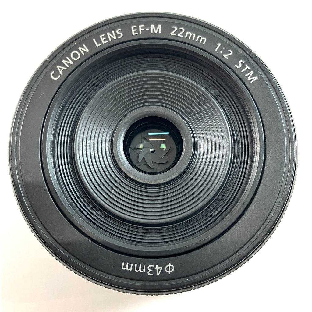 キヤノン Canon EOS Kiss M ボディ ブラック+EF-M 22mm F2 STM ブラック デジタル ミラーレス 一眼カメラ 【中古】