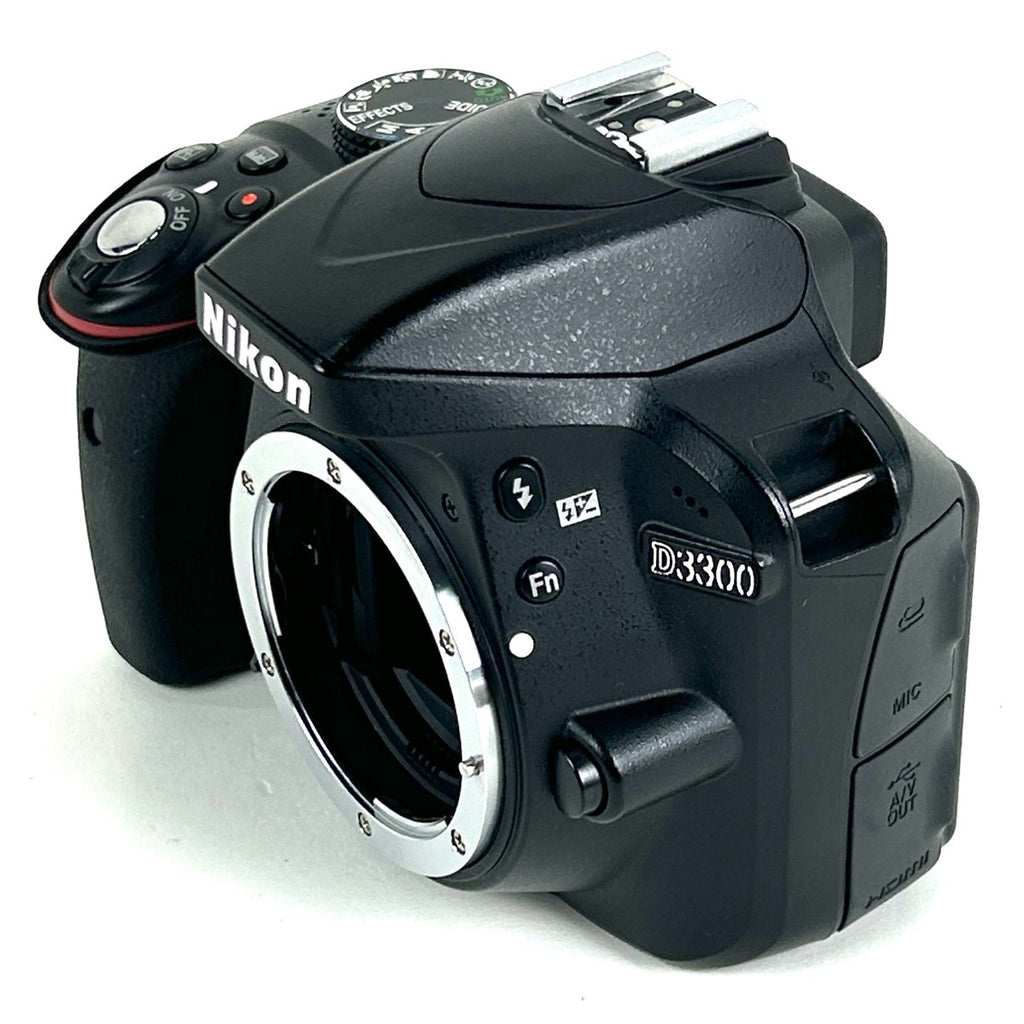 ニコン Nikon D3300 18-55 VR II レンズキット ブラック デジタル 一眼レフカメラ 【中古】