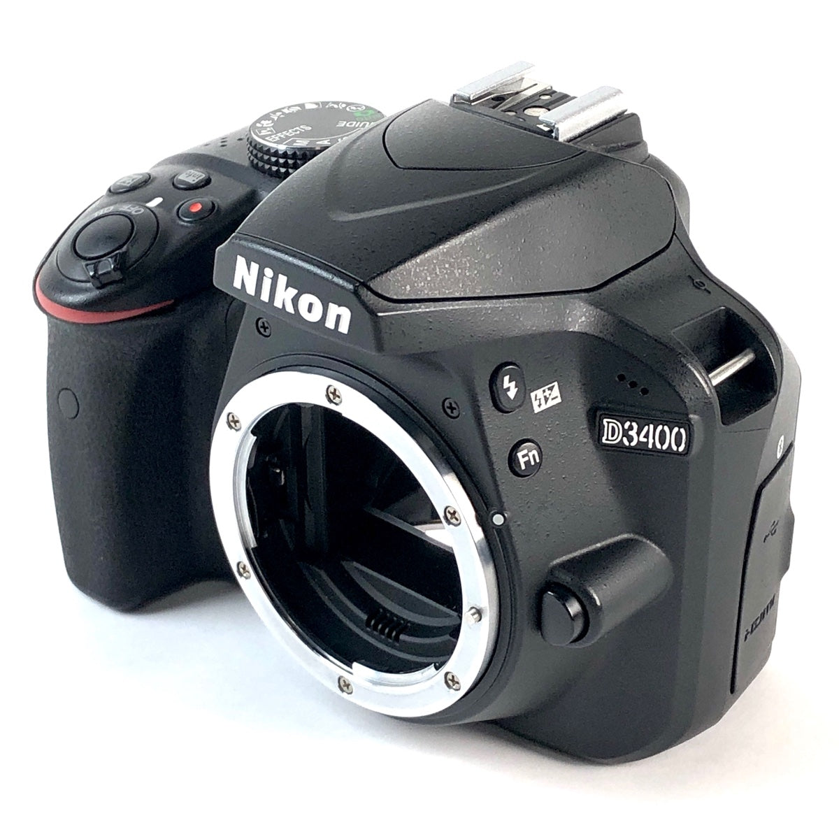 バイセル公式】ニコン Nikon D3400 18-55VR レンズキット ブラック デジタル 一眼レフカメラ 【中古】 - バイセルブランシェ