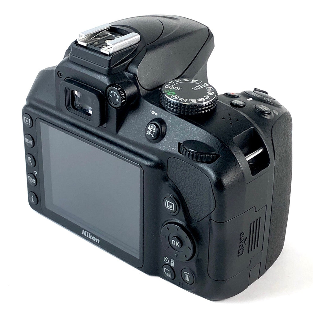 ニコン Nikon D3400 18-55VR レンズキット ブラック デジタル 一眼レフカメラ 【中古】