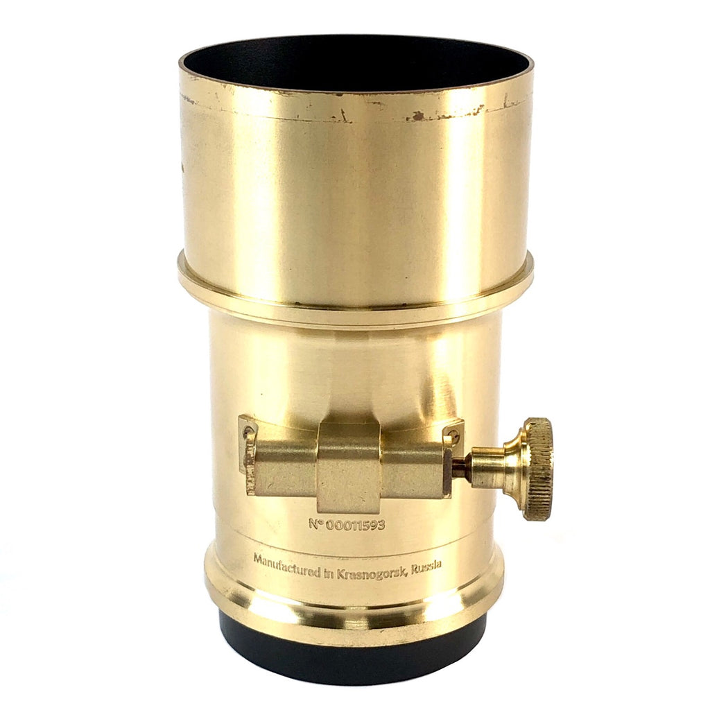 ロモ LOMOGRAPHY NEW PETZVAL 85mm 2.2 Canon EF Mount/Brass 一眼カメラ用レンズ（マニュアルフォーカス） 【中古】