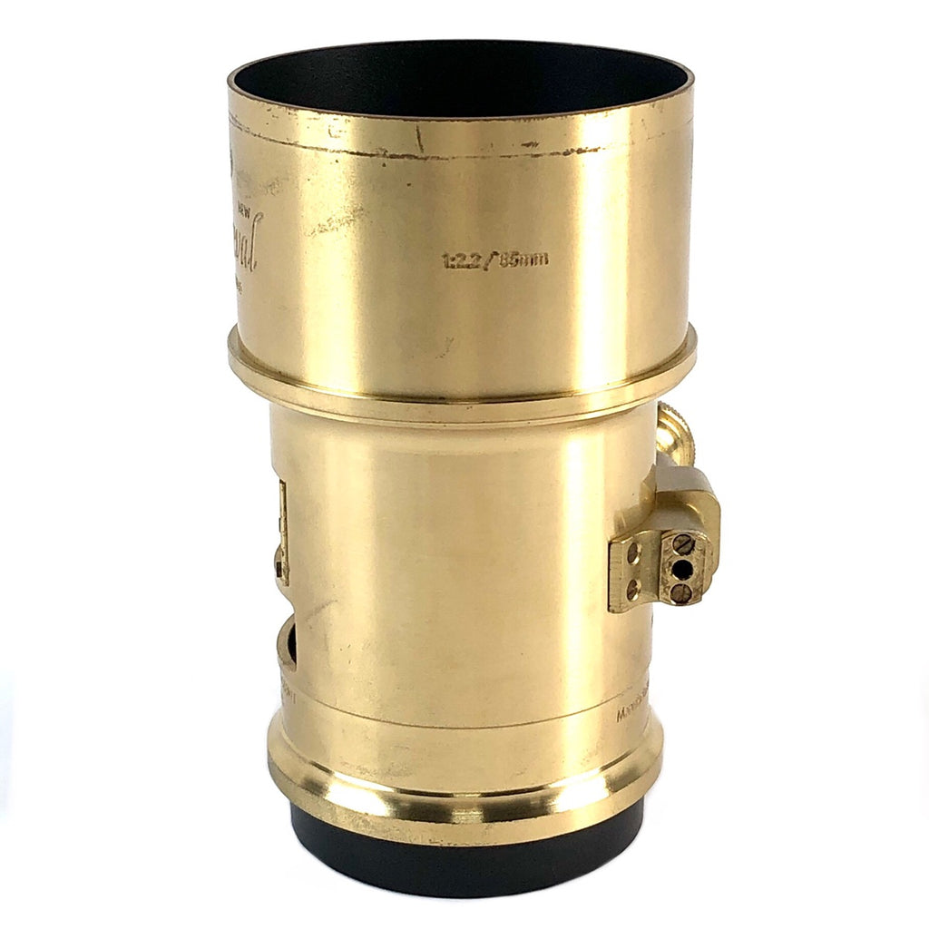 ロモ LOMOGRAPHY NEW PETZVAL 85mm 2.2 Canon EF Mount/Brass 一眼カメラ用レンズ（マニュアルフォーカス） 【中古】