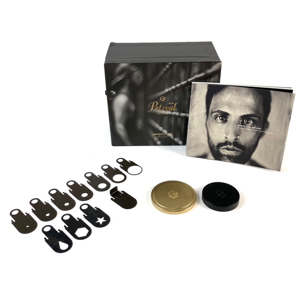 ロモ LOMOGRAPHY NEW PETZVAL 85mm 2.2 Canon EF Mount/Brass 一眼カメラ用レンズ（マニュアルフォーカス） 【中古】