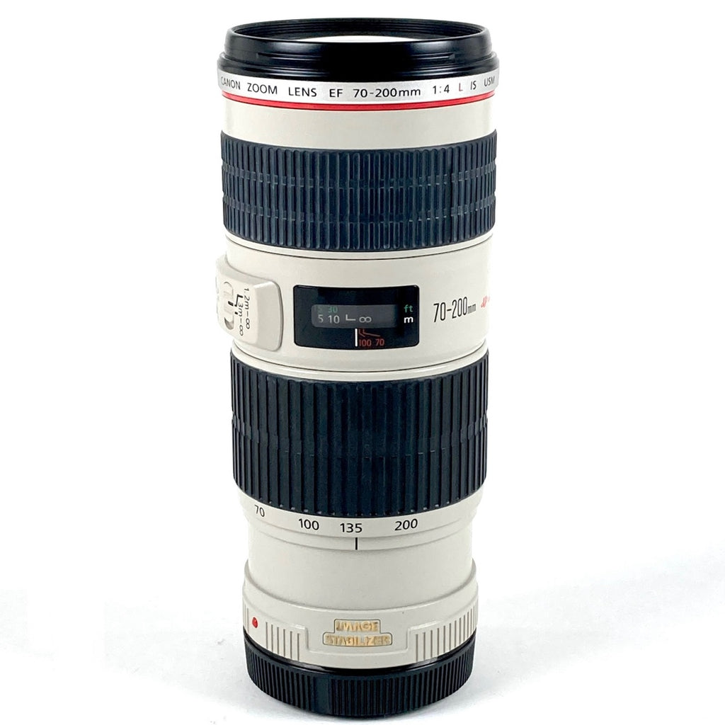 キヤノン Canon EF 70-200mm F4L IS USM 一眼カメラ用レンズ（オートフォーカス） 【中古】