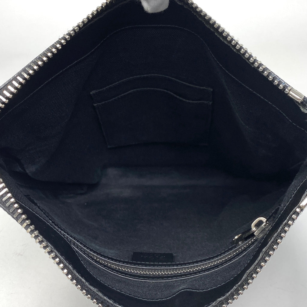 グッチ GG柄 ショルダーバッグ ショルダーバッグ コーティングキャンバス ブラック 474137 メンズ 【中古】brbag
