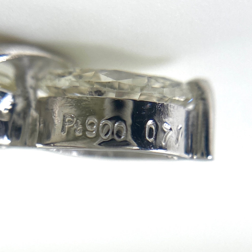 メレダイヤ デザインネックレス プラチナ ペンダント ネックレス Pt900 Pt850 ダイヤモンド レディース 【中古】nbjwl