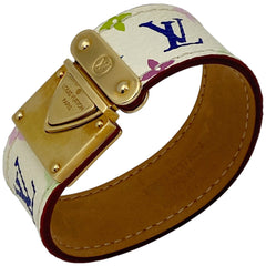 ルイ・ヴィトン ブラスレ コアラ 腕輪 バングル S バングル モノグラムマルチカラー ブロン(ホワイト) レディース 【中古】brbag