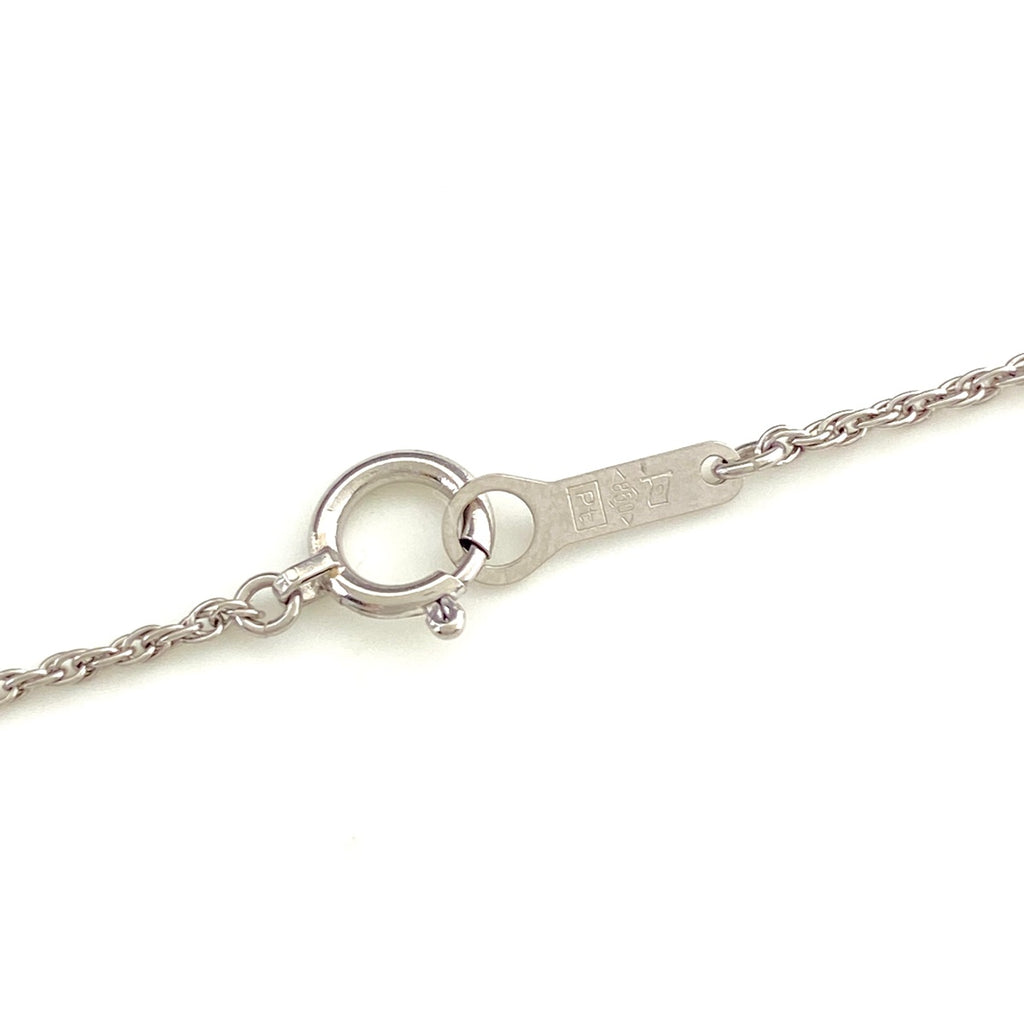 メレダイヤ デザインネックレス プラチナ ペンダント ネックレス Pt900 Pt850 ダイヤモンド レディース 【中古】nbjwl