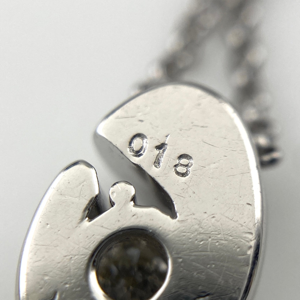 ダイヤモンド デザインネックレス プラチナ ペンダント ネックレス Pt850 ダイヤモンド レディース 【中古】nbjwl